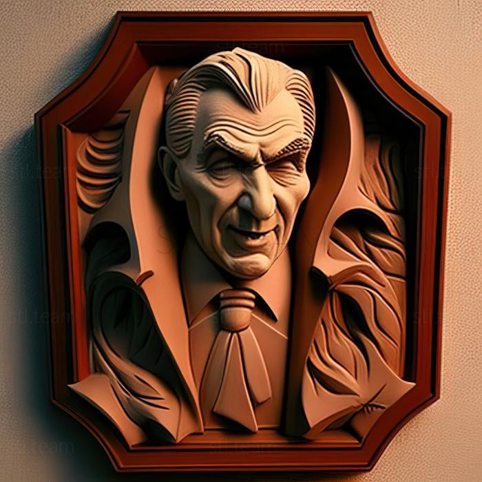 3D model Count Dracula Dracula Bela Lugosi (STL)